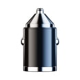 thumbnail image 1 of Cargador de coche con minianillo oculto de 100 W, carga ultrarrápida PD30w + QC3.0 de metal., 1 of 3