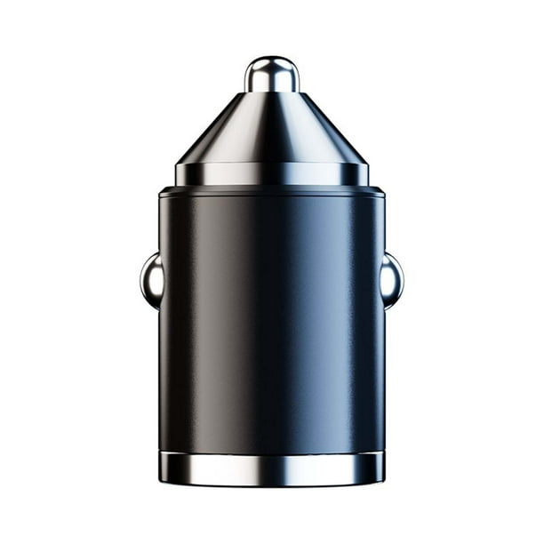 Amzcrzy Electrónica para hombres Organizador de electrónica Cámara digital Cargador de coche mini oculto con anillo de tracción de 100 W, carga súper rápida, PD30W+QC3.0, cargador de coche metálico.