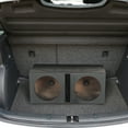 thumbnail image 4 of Q Power QBOMB10V Dual 10 Inch Vented Port Subwoofer Sub Box w/ Bedliner Spray, 4 of 9