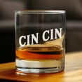 thumbnail image 2 of Bevvee Whiskey Rocks Glass 10.25 oz Cheers Italian Cin Cin Gifts for Whiskey Enthusiasts Glassware & Drinkware, 2 of 4