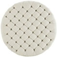 thumbnail image 5 of Modway Amour Round Upholstered Ottoman, Multiple Colors, 5 of 6