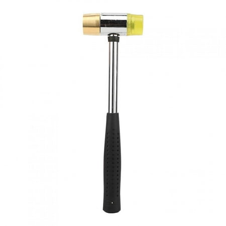 

DOACT Guitar Plastic Hammer Yellow Guitar Plastic Hammer Brass + Rubber Head Ukulele Musical Instrument Accessories Musical Instrument Accessories