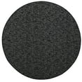 thumbnail image 1 of Furnish My Place Indoor Floor Rug - 8 ft. Round, Black, Distressed, Area Rug for Bedrooms, Hallways, Living Rooms, 1 of 5