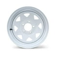 thumbnail image 2 of LIBRA 12 x 4 Trailer Wheel 5 Lug on 4.5" Bolt Pattern White Spoke -17002, 2 of 3