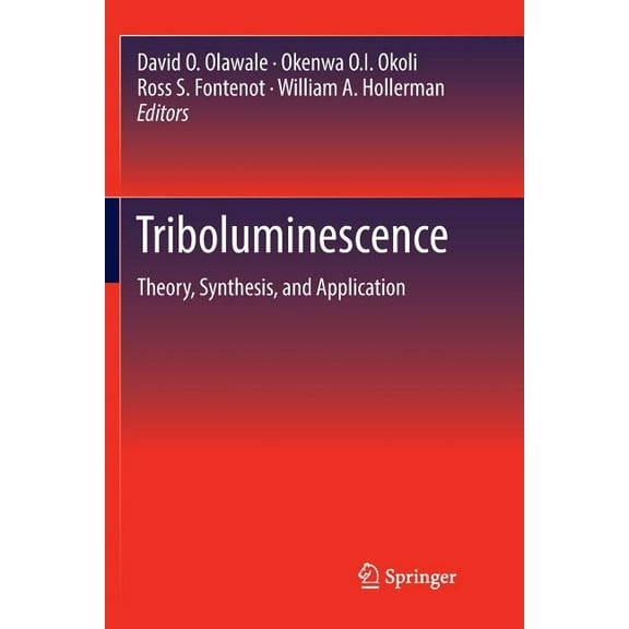 Triboluminescence: Theory, Synthesis, and Application, (Paperback)