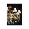 thumbnail image 4 of AFD Brushed Gold Chandelier, 4 of 5
