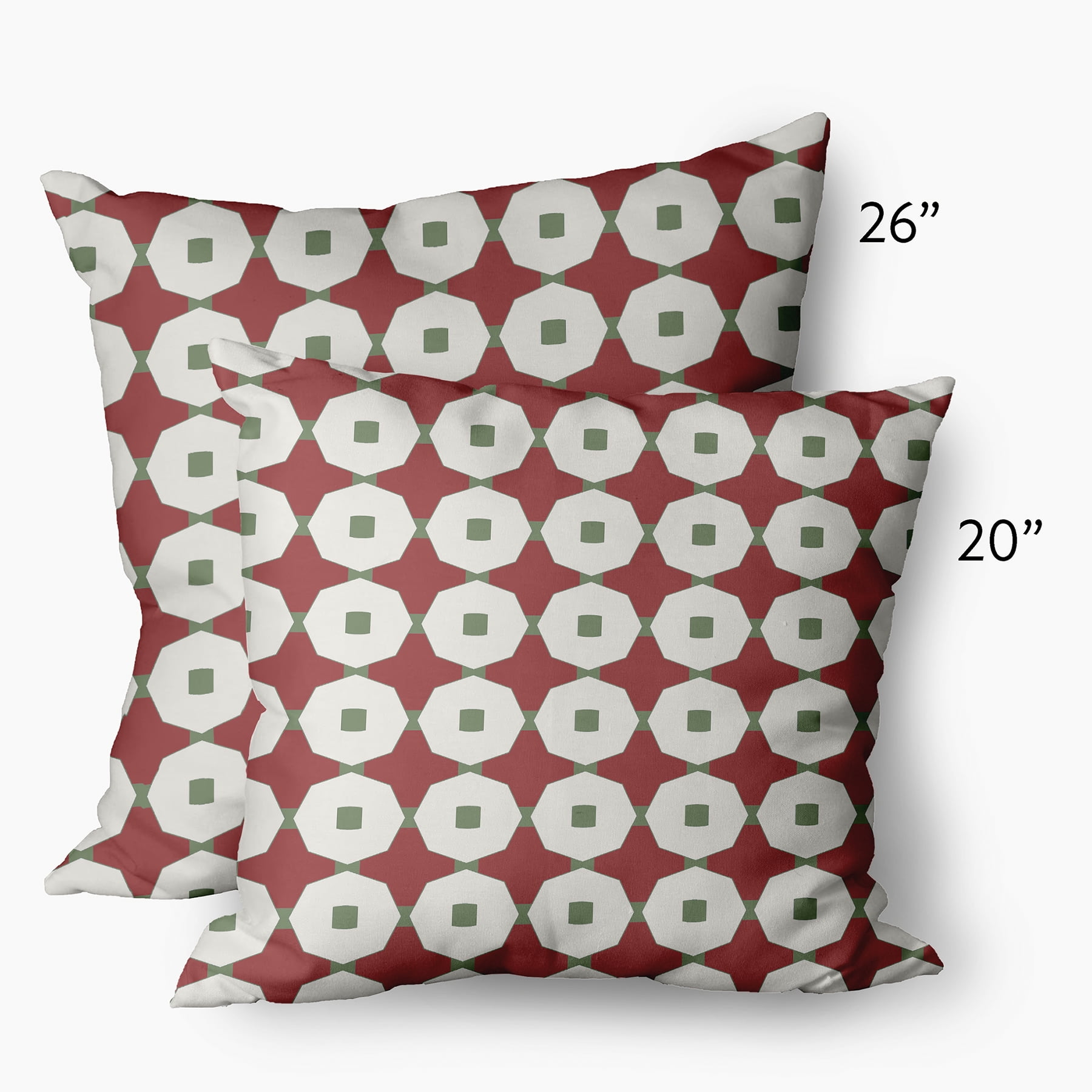 26" x 26" Simply Daisy Button Up Decorative Throw Pillow