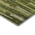 thumbnail image 3 of Addison Rugs Mayfield Premium Machine Washable Transitional Stripes Green Rectangle Rug, 9' x 12', 3 of 6