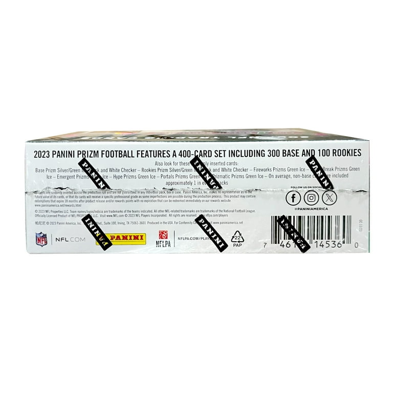 2023 NFL Panini Prizm Football 24-Pack Retail Box Trading Cards