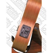 Luna Guitars A/E Concert Tattoo LEFTY w/Strings,Tuner & PC, UKE TEC MAH L COMP