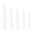 thumbnail image 4 of OULII 120Pcs Transparent Artificial Nails Sturdy Fake Nail Extensions for Easy Creative Nail Art, 4 of 6