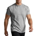 thumbnail image 2 of JOANKDMI Athletic Workout T-Shirts for Men Short Sleeve Quick Dry Moisture Wicking Gym Tops Lightweight Breathable Seamless Performance Shirts for Running Fitness, 2 of 8