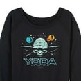 thumbnail image 3 of Star Wars - Yoda Jedi Master - Women's French Terry Pullover Sweatshirt, 3 of 5
