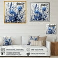 thumbnail image 4 of Designart "Blue Bonnets Blossom Mosaic" Blue Bonnets Wall Decor, 4 of 7