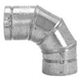 thumbnail image 2 of Selkirk 4" Diameter 90-Degree Adjustable Elbow, Aluminum Type B Gas Vent, 104230, 2 of 4