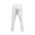 thumbnail image 5 of Men's Quarter Zip Short Sleeve Top & Jogger Pants 2 Piece Outfit White L, 5 of 7