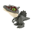 thumbnail image 2 of Marioneta de mano de dinosaurio rugiente: divertido juguete interactivo para cestas de Pascua y baño infantil Espinosaurio verde, 2 of 9