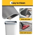 thumbnail image 5 of Conlun Double Layer Honeycomb Cat Litter Mat, Non-Slip & Washable, Gray, 24" x 18", 5 of 8