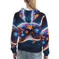 thumbnail image 7 of Haiem Colorful Star River Squirrel for Men's Fashion Hoodies & Sweatshirts with Kangaroo Pocket,Hooded Sweatshirt with Eye-catching Drawstrings-Large, 7 of 7