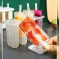 thumbnail image 5 of Popsicle Molds Silicone BPA-free, Popsicle Trays for Freezer,Homemade Ice Cream Popsicle Molds,Large Ice Pop Maker Set,Reusable Ice Lolly Mould, 5 of 7