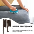 thumbnail image 3 of Raindrops 2 Pcs Bed Sofa Cleaning Brush Duster Household Counter 32.50X10.50X2.50CM Brown, 3 of 8