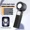 Black, variant on Handheld Ice Cooling Folding Fan — TEC Superconducting Cooling, 3000mAh Battery, LED Digital Display, 199 Adjustable Speeds (Includes Lanyard & Type-C Cable)
