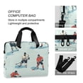 thumbnail image 4 of FORMRS 16" Laptop Bag Carrying Sleeve Case with Handle Travel Shoulder Briefcase, Ice Play, 4 of 8