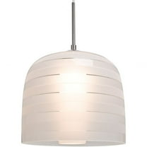 Besa Lighting - Mitzi 10 - 1 Light Cord Pendant-Satin Nickel Finish-Frost Glass