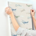 thumbnail image 3 of Advantage Aeroplanes Beige Skies Wallpaper, 3 of 5