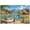 500 PCS, variant on 500 Piece Jigsaw Puzzle, Summer Nature Vibrant Outdoor Green Forest Sunshine Landscape, Relaxing Design, Family Entertainment Puzzle, 20.5" x 15"