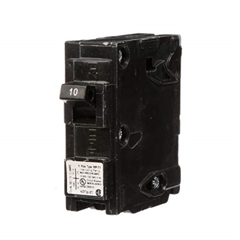 MP110 10Amp Single Pole Type MPT Circuit Breaker