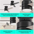 thumbnail image 4 of Hearth Brands 42in Black Modern Ceiling Fan with Remote Control, 4 of 7