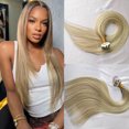 thumbnail image 2 of Typpkmm Extensiones De Cabello Con Cinta Recta Remy P12/613, 2 of 7