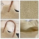 thumbnail image 5 of Bolso de paja para mujer, bolso de playa de verano, bolso de hombro grande de red de pesca tejida, bolso de paja, 5 of 6