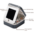 thumbnail image 4 of caja de joyería con cerradura con espejo, estuche de viaje portátil$$Producto de importación No hay factura disponible Fokelyi 2035280-3, 4 of 5