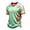 Mint Green, variant on USA Soccer Jersey Men 2026 Soccer Shirt 2D Graphic Crew Neck Short SleeCrewe Summer Tee Brown S