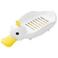 thumbnail image 1 of Jabonera con diseño de pato, soporte de jabón autodrenante para ducha, baño, bañera, fregadero de cocina, mantiene las barras de jabón limpias en seco, 1 of 3