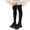 Black, variant on 3-20T Kids Girls Knee High Socks Crazy Funny Gift Novelty Soft Cute Animal Dress Long Socks