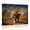 A, variant on XaaKee Canvas Wall Art Prints Tyrannosaurus Rex Classical Art Style Wall Print Earthy Palette Art Prints Inner Framed 18*12Inch