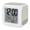 Green, Beige, White, variant on Navy Polka Dot Digital Alarm Clock for Bedrooms, Smart LED Alarm Clock with 7 Color Changing Night Light, Farmhouse Sage Green Modern Simple Silent Wake Up Clocks for Sleep Study Cooking 3.2"x3.2"