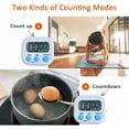 thumbnail image 4 of Temporizador de cocina magnético de 4 piezas, temporizador de tiempo magnético con alarma fuerte para Ki, 4 of 5