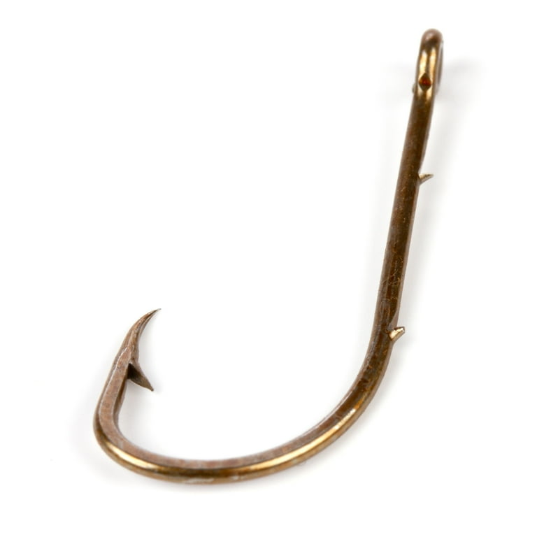 Ozark Trail Bronze Baitholder Light Wire Fishing Hooks Size 2 - 15 Pack