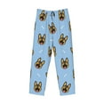 thumbnail image 4 of Balery Men'S German Shepherd Puppy Pants,Sleepwear Pants,Pajama Pants,Pj Bottoms Drawstring And Pockets-Small, 4 of 9