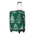 thumbnail image 2 of Daiia Christmas Trees Luggage Cover, Thickened Washable Travel Luggage Covers, Elastic Unique Baggage Covers for 18-20 inch Luggage-Large, 2 of 9