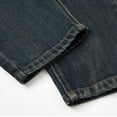 thumbnail image 6 of Tiijoy Little Boys Stylish Graphic Straight Jeans Loose Fit Pull On Denim Pants, Sizes 6-7, 6 of 7