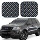 thumbnail image 1 of Balery Fastfood Parasol para parabrisas de coche de 2 piezas | Parasol plegable para parabrisas delantero de coche para la mayoría de sedanes-Medium, 1 of 6