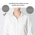 thumbnail image 3 of 2 Pieces Silicone Self Adhesive Shoulder Pads, Invisible Shoulder Pads, 3 of 5