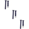 thumbnail image 1 of HUGFEGWE 2pcs Silicone Strap Watch Aluminum Alloy Replaceable CJB91-29570, 1 of 9