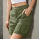 thumbnail image 4 of Pantalones Cortos de Mujer con Bolsillos Traje de Verano Casual Cinco Cuartos de Longitud, Tela Ligera para Uso Diario, de Playa Y de Fiesta, 4 of 7