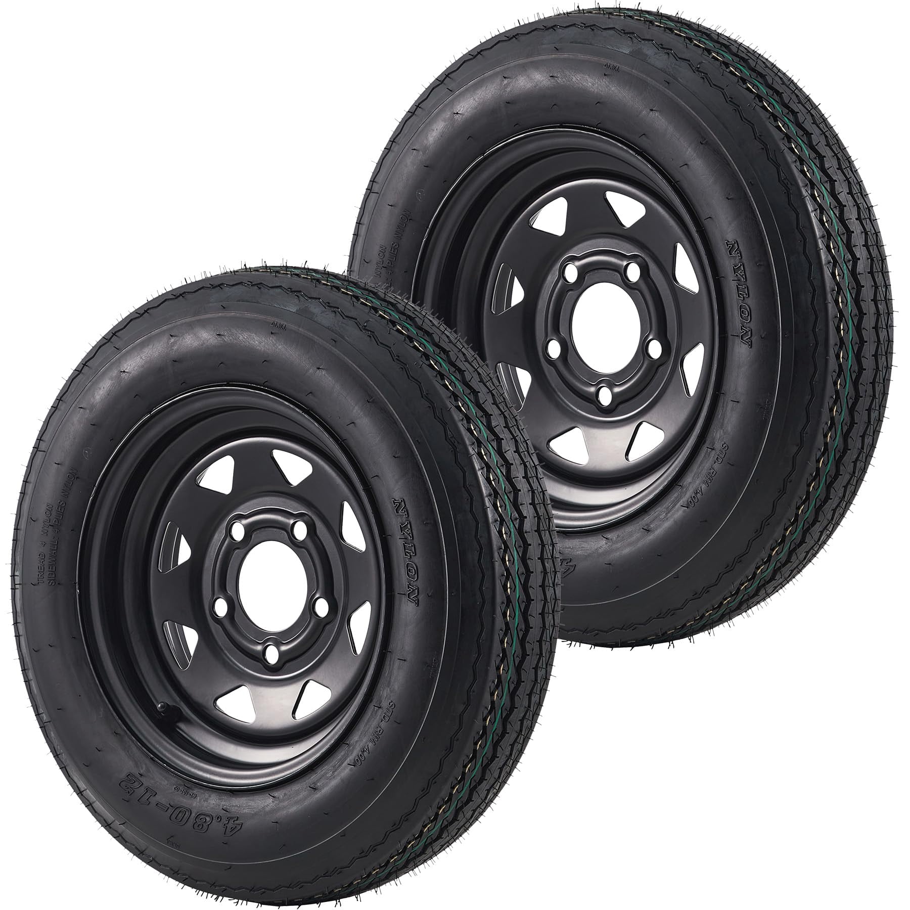 Zeemax Heavy Duty Highway Trailer Tire Wheel Assembly 8-14.5 14PR